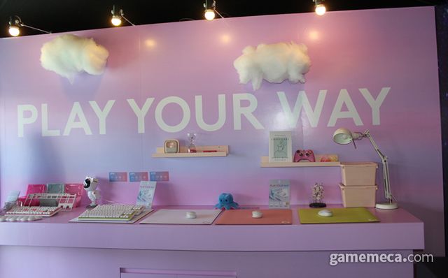 로지텍 행사 (사진: 게임메카 촬영)