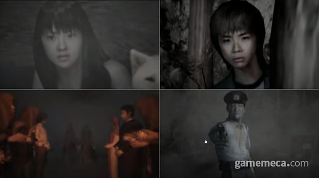 특유의 분위기가 돋보이는 사이렌 1편 (사진출처: 게임 내 영상 갈무리)