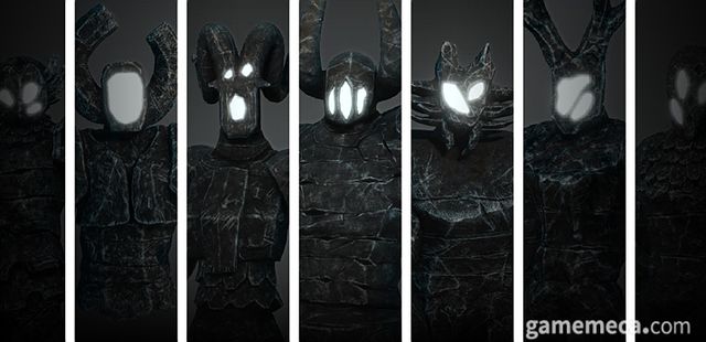 다양한 거상 보스들 (사진출처: 라이트 오디세이 텀블벅 페이지)