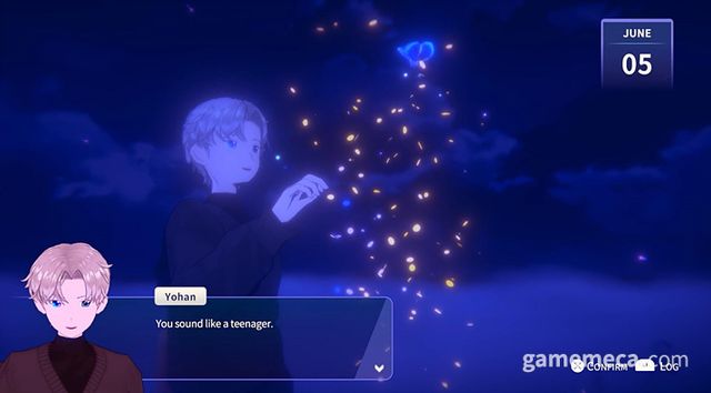 연애 시뮬레이션에서 보기 드문 남성 공략 캐릭터인 요한도 자신만의 이야기로 캐릭터와 캐릭터 사이의 이야기를 전한다 (사진제공: 스튜디오 사이) 