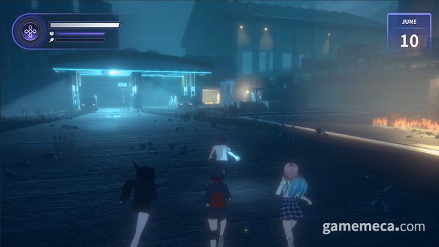 동료들과 함께하는 전투 등, 핵심 콘텐츠 측면에 있어 페르소나 시리즈에 큰 영향을 받은 모습이 보인다 (사진제공: 스튜디오 사이)