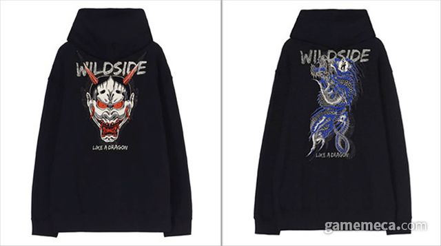 공개된 용과 같이 컬래버 의상 (사진출처: 와일드 사이드 공식 온라인 스토어)