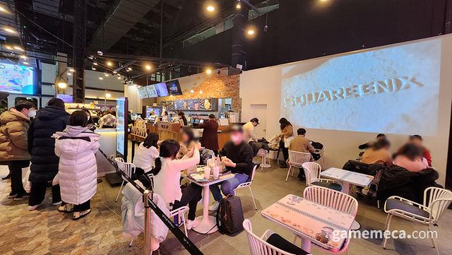 파이널 판타지 14는 국내에서도 다양한 오프라인 행사를 꾸준히 진행해온 온라인 게임 중 하나다 (사진: 게임메카 촬영)
