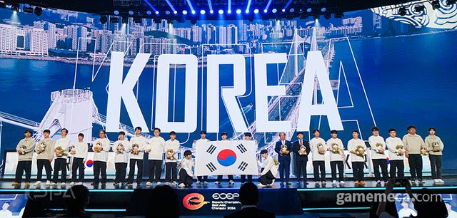 2024 e스포츠 대회에 출전한 한국 대표팀 (사진제공: KeSPA)