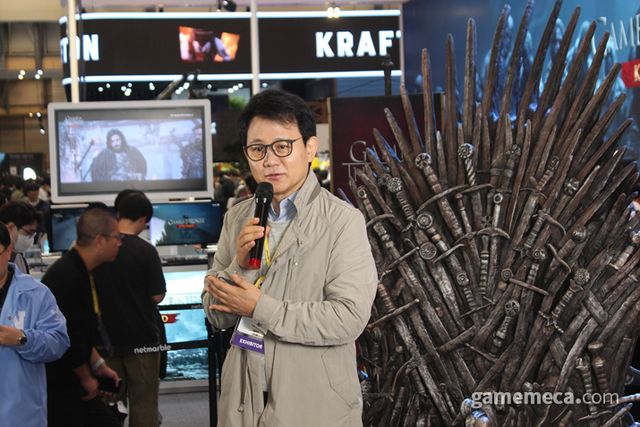 앞으로도 특별한 일이 없는 한 지스타에 참가하겠다고 밝힌 방준혁 의장