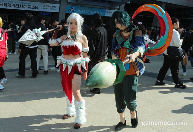리그 오브 레전드도 빠질 수 없다 (사진: 게임메카 촬영)