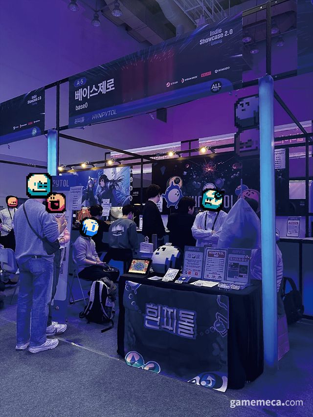 게임쇼라는 외부 일정의 강제성이 일정 조절에 큰 도움을 줬다는 것이 민 디렉터의 말이다 (사진출처: 베이스제로 공식 X)