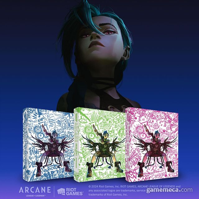 아케인 시즌 2 아트북 (사진제공: 라이엇게임즈)