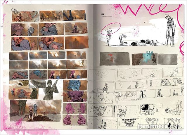 아케인 시즌 2 아트북 세부 이미지 (사진출처: 텀블벅 홈페이지)