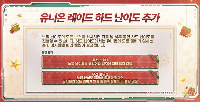 유니온 레이드 하드 난이도 안내 (사진출처: 승리의 여신 니케 공식 X)