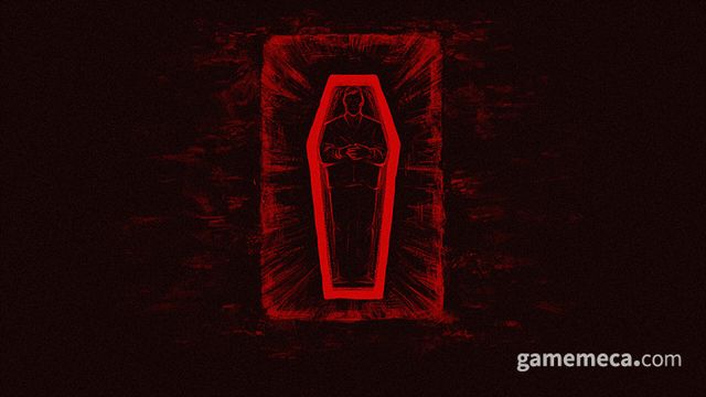 붉은 색감과 거친 펜 선 묘사가 특징 (사진출처: 스팀 상점 페이지)