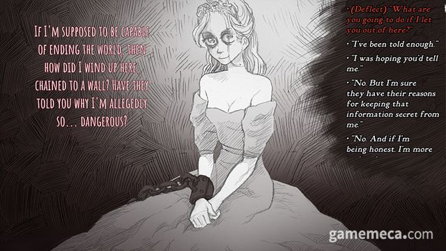 공주의 거짓말 뒤에 숨겨진 이야기를 이제 더욱 직접적으로 느낄 수 있다 (사진출처: 스팀)