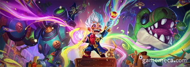 하스스톤 10주년 기념 확장팩 '위즈뱅의 장난감 공방' 대표 이미지 (사진제공: 블리자드)