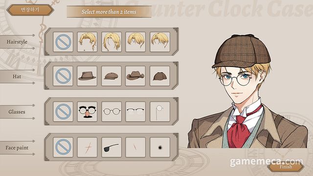 스탯을 시작으로 자신만의 캐릭터를 커스터마이징 할 수 있다 (사진제공: 해피슬럭스)