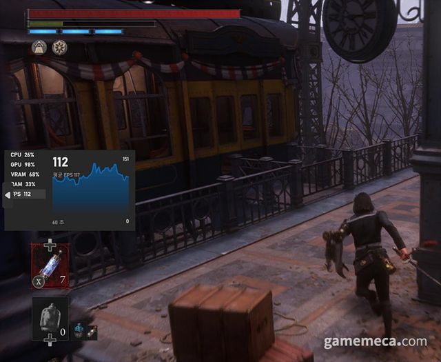 옵션만 조절하면 일반 사무용 컴퓨터나 맥북에서 구동될 정도로 훌륭한 최적화를 보여준 바 있다 (사진: 게임메카 촬영)