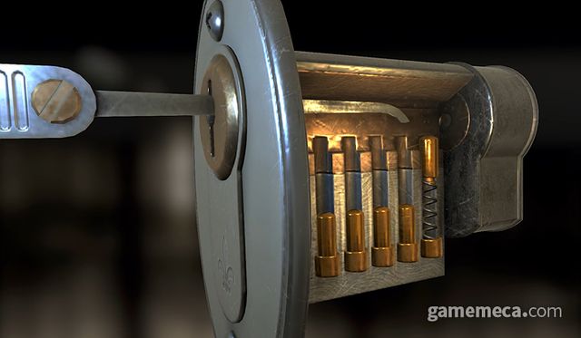 자물쇠까지 따면서 조용히 긴빠이! (사진출처: 스팀 공식 페이지)