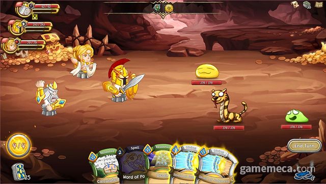 카드나로크: 레이드 위드 갓 스크린샷 (사진출처: 게임 스팀 페이지)