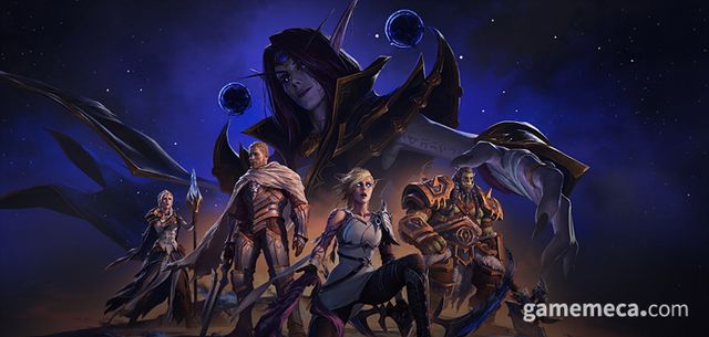 내부 전쟁 확장팩 주요 등장인물 일러스트 (사진출처: 블리자드 공식 홈페이지)