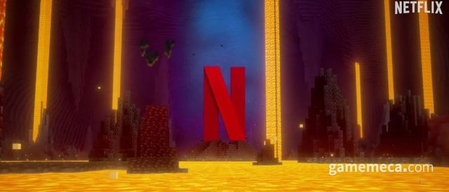 마인크래프트 넷플릭스 애니메이션 시리즈 대표 이미지 (사진출처: 모장 공식 홈페이지)