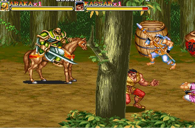 북미판에선 삼국지 대신 징기스칸으로 번역된 '천지를 먹다 2' (사진출처: The Best Games Ever)