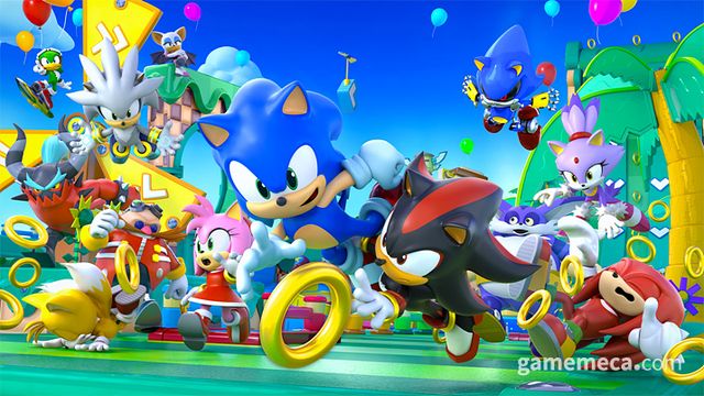 소닉 럼블 메인 이미지 (사진출처: 소닉 럼블 공식 홈페이지)