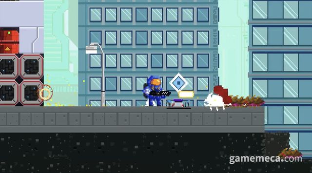 메탈슈츠 초기 빌드 스크린샷 (사진제공: 에그타르트)