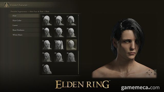 엘든 링 20일 업데이트 예정인 신규 헤어스타일 (사진출처: 엘든 링 공식 X)