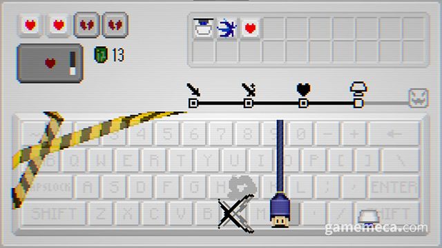 여러 과정을 거쳐 키보드 위에서 모든 콘텐츠가 진행되는 현재의 콘셉트가 만들어졌다 (사진제공: 이게게개임)