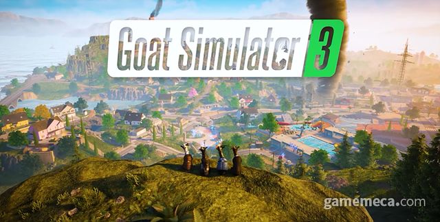 역시 염소 시뮬레이터, 1위 할 줄 알았지 (사진출처: 염소 시뮬레이터 공식 트레일러 갈무리)