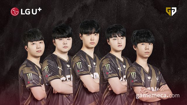젠지 e스포츠와 LG유플러스 파트너십 이미지 (사진제공: 젠지e스포츠)