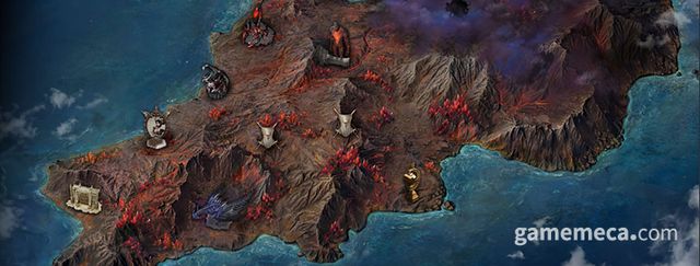 카제로스 전장판을 통해 콘텐츠를 더욱 직관적으로 볼 수 있다 (사진제공: 스마일게이트 RPG)