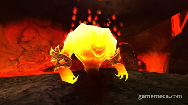 와우 클래식 화산 심장부 우두머리 '남작 게돈' (사진제공: 블리자드)