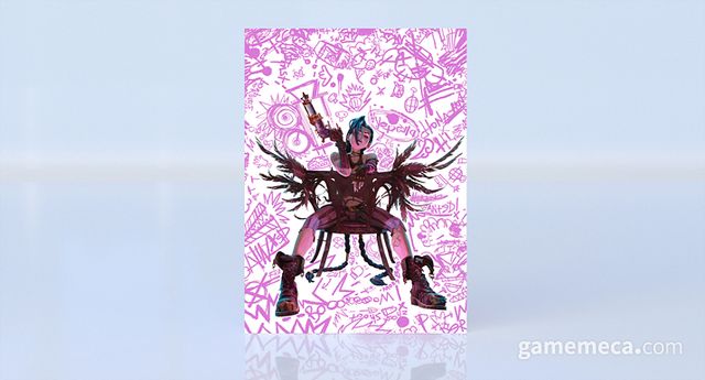 아케인 아트북 '디 아트 앤드 메이킹 오브 아케인' 대표 이미지 (사진제공: 제우미디어)