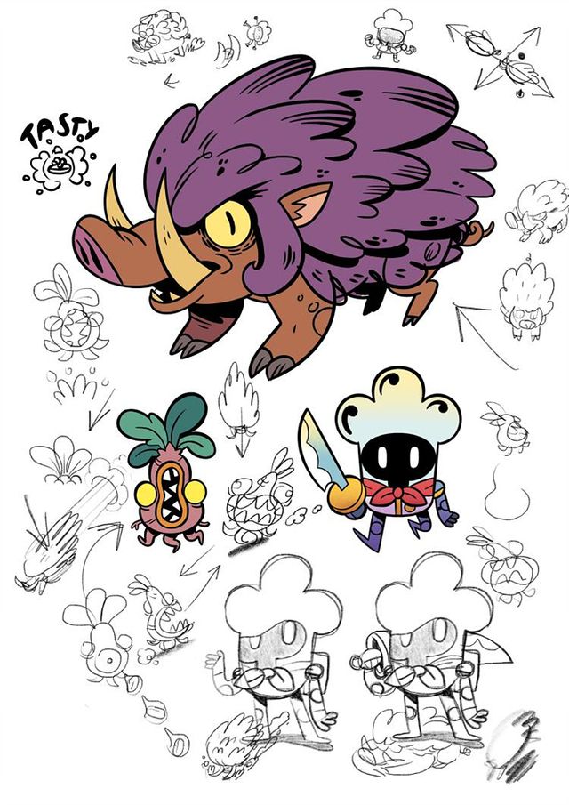 특유의 아기자기한 아트는 2000년대 초 카툰 네트워크 등의 애니메이션에서 영감을 받았다고 (사진제공: 스튜디오 피자)