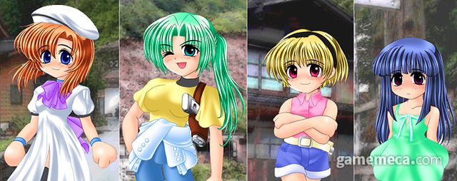 쓰르라미 울 적에 오리지널 일러스트 (사진출처: 07th Expansion 공식 홈페이지)