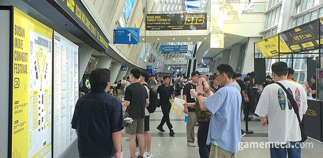 수많은 인파가 몰린 2024 BIC 현장 (사진: 게임메카 촬영)