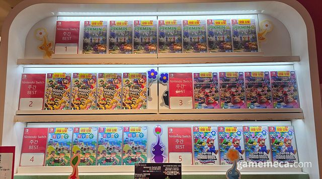 특수라 불릴만한 시즌에 포켓몬스터 타이틀이 없다는 점이 놀라운 한 해였다 (사진: 게임메카 촬영)