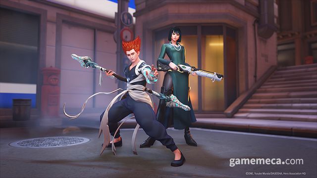 오버워치 2 원펀맨 컬래버레이션 스킨 이미지 (사진출처: 블리자드 공식 홈페이지)