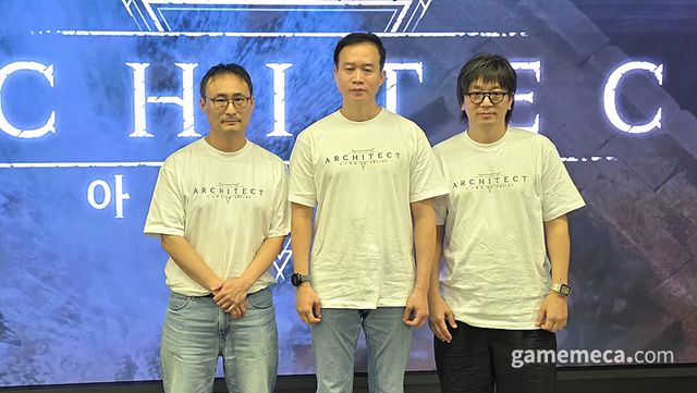 왼쪽부터 김민규 실장, 박범진 대표, 정우용 대표 (사진: 게임메카 촬영)