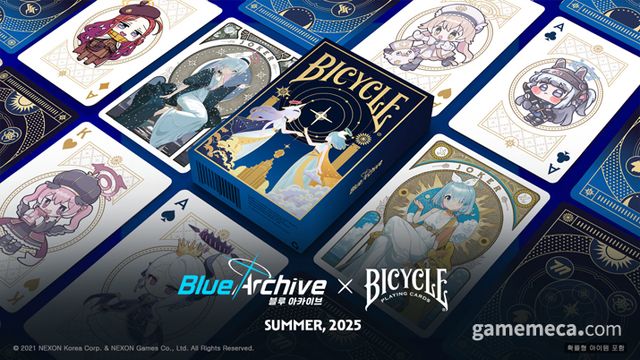 블루 아카이브 바이시클 카드 대표 이미지 (사진제공: 넥슨)