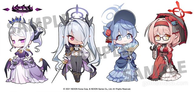 블루 아카이브 바이시클 카드 신규 일러스트 (사진출처: 블루 아카이브 공식 포럼)