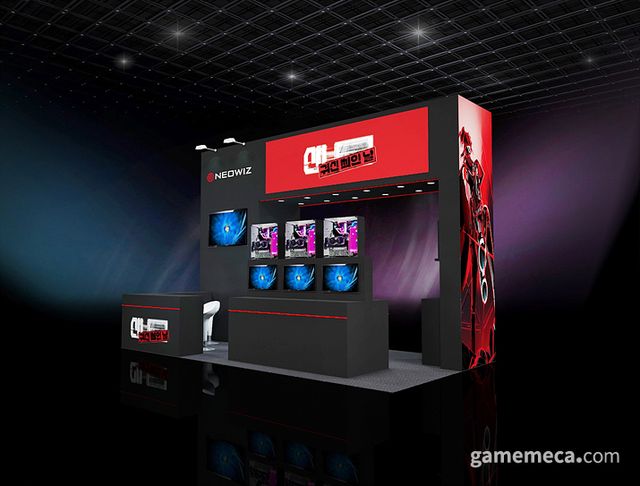 '산나비 외전: 귀신 씌인 날' 지스타 2025 부스 조감도 (사진제공: 네오위즈)