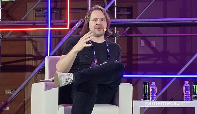 로버트 크리에이티브 디렉터 (사진: 게임메카 촬영)