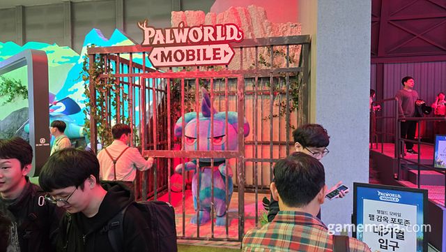 감옥에 갇힌 팰은 존재해야만 한다 (사진: 게임메카 촬영)