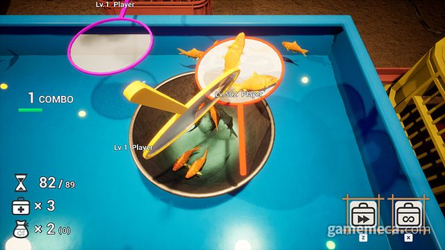 배틀 오브 골드피시 스쿠핑 스크린샷 (사진출처: 스팀)