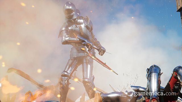 실제 같으면서도 코믹하면서도 잔혹한 전투가 일품이다 (사진출처: 스팀 공식 페이지)