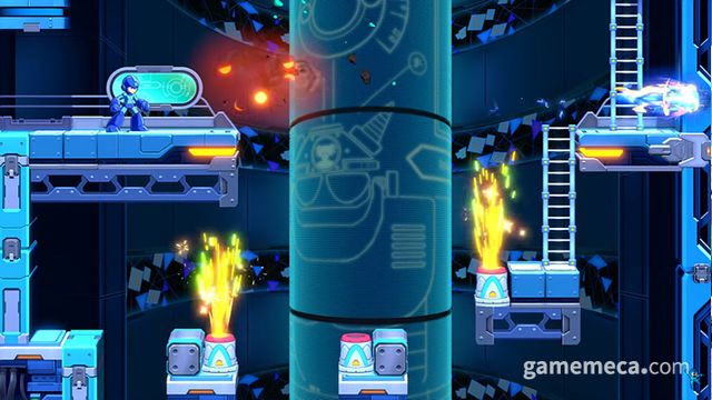 록맨: 듀얼 오버라이드 게임플레이 (사진출처: 캡콤 아시아 공식 유튜브 채널 영상 갈무리)