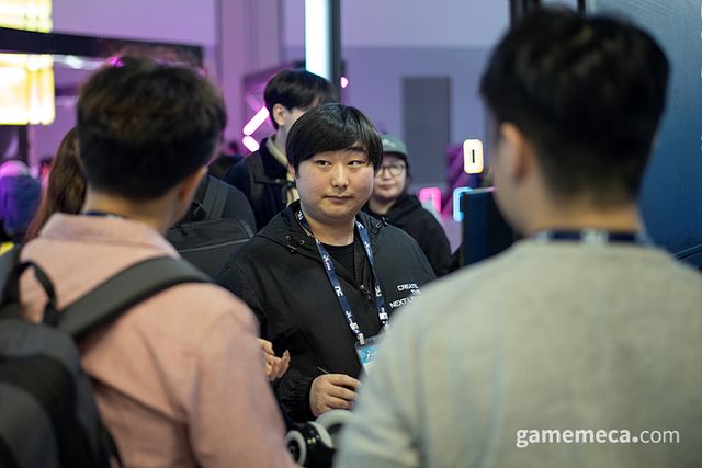 지스타에서 게이머 대상 시연을 통해 많은 피드백을 받았고, 이를 기반으로 게임을 개선해나갈 전망이다 (사진제공: 팀 무명)