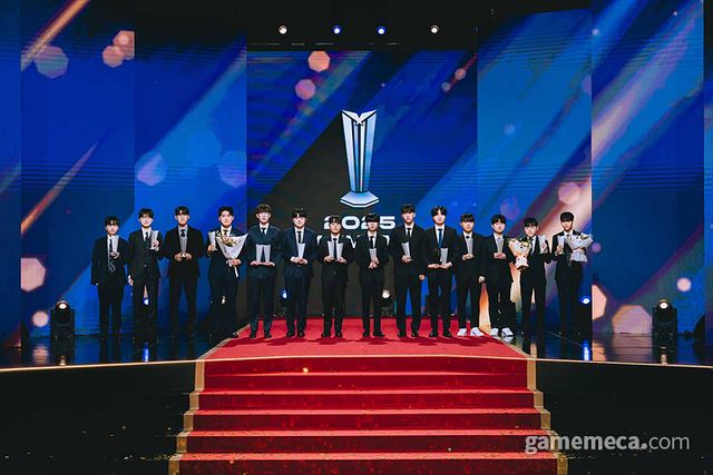 2025 LCK 어워드 수상자 (사진제공: 라이엇게임즈)