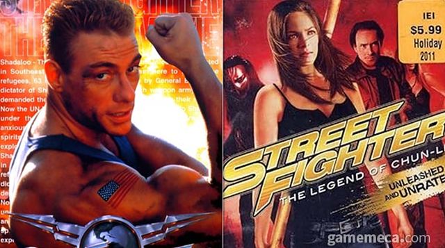 스트리트 파이터 실사 영화는 여러 차례 흥행에 실패했다 (사진출처: IMDB, 아마존)